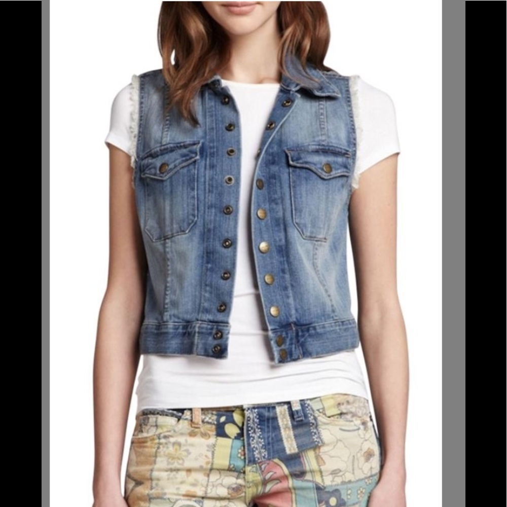 Current Elliot Denim Vest